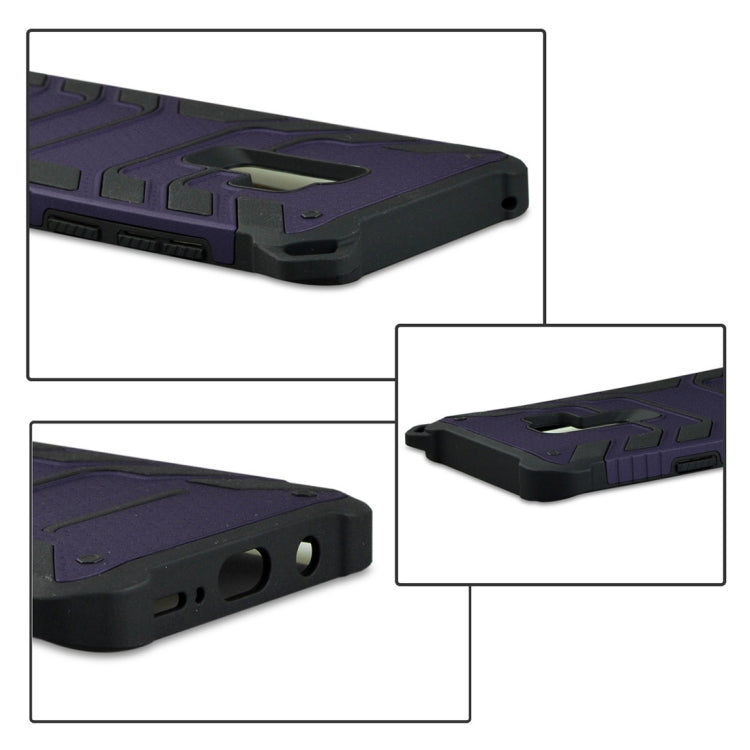 For Galaxy S9+ Shockproof Anti-slip TPU + PC Protective Back Case