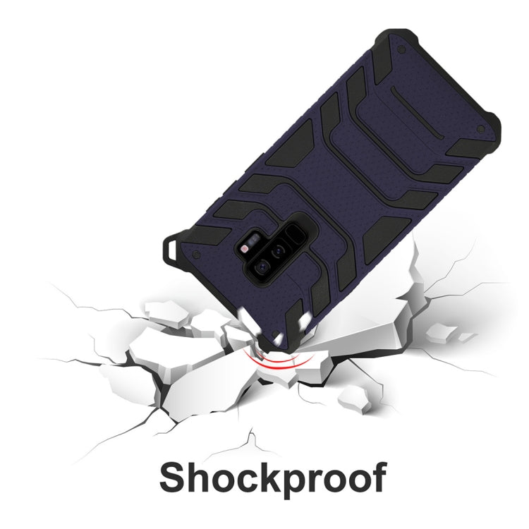 For Galaxy S9+ Shockproof Anti-slip TPU + PC Protective Back Case
