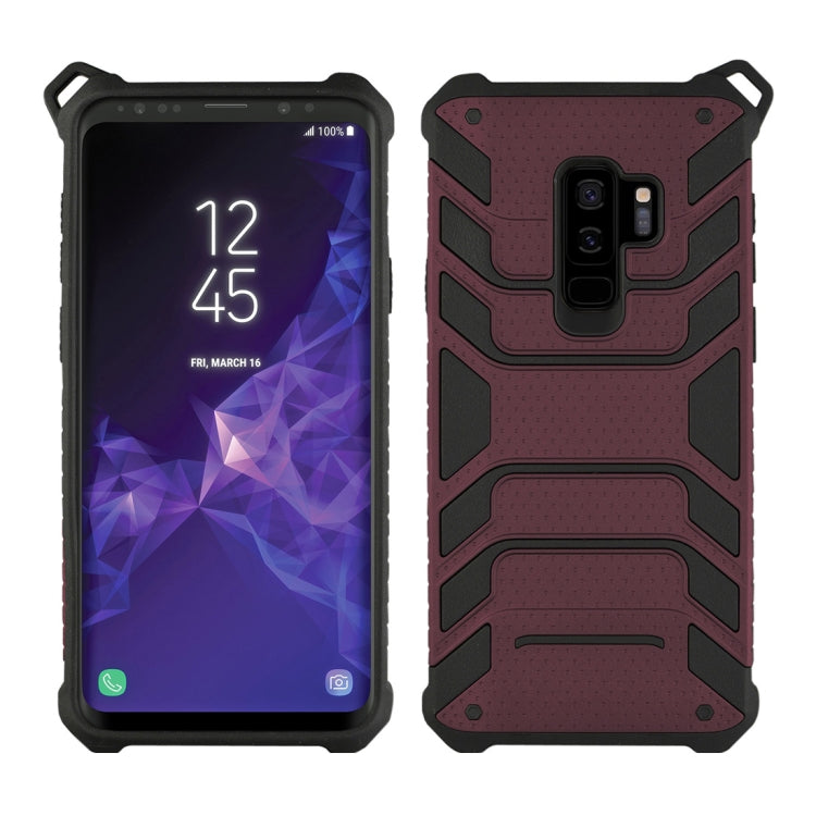 For Galaxy S9+ Shockproof Anti-slip TPU + PC Protective Back Case