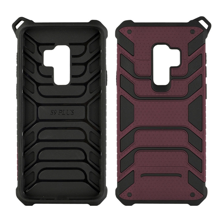 For Galaxy S9+ Shockproof Anti-slip TPU + PC Protective Back Case