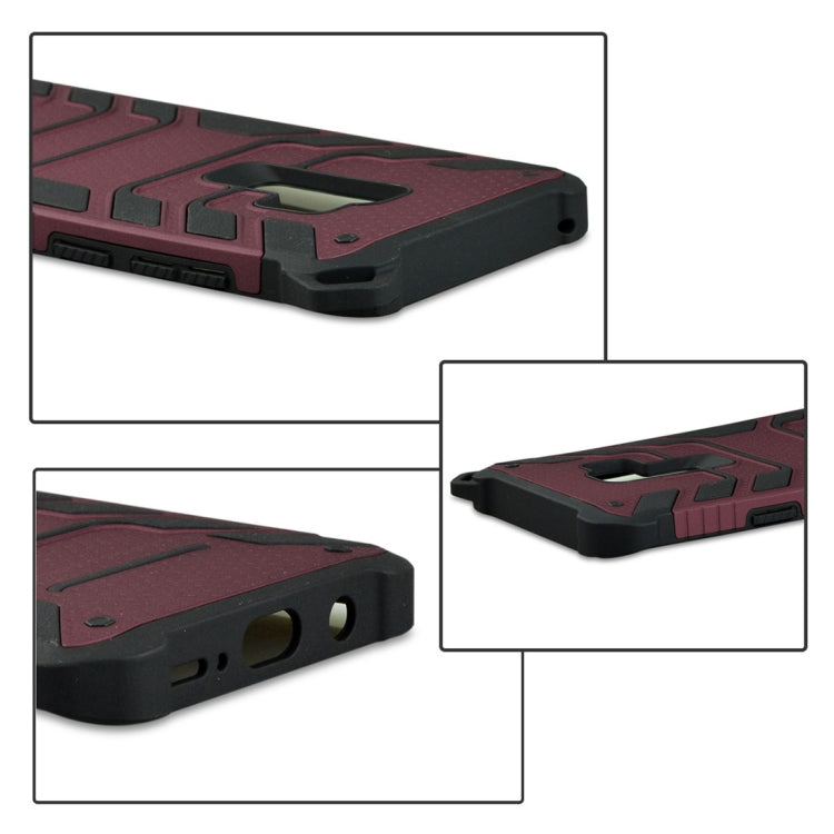 For Galaxy S9+ Shockproof Anti-slip TPU + PC Protective Back Case