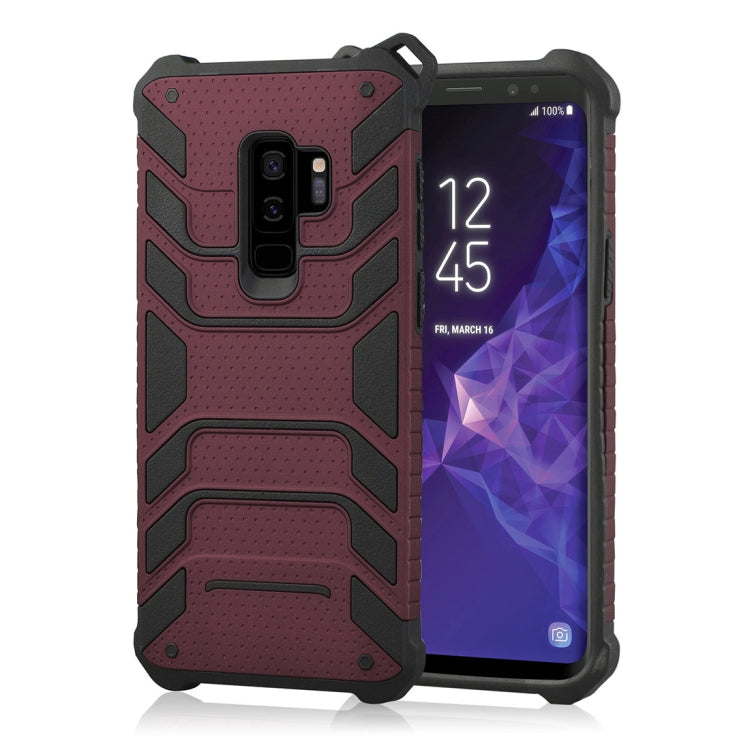 For Galaxy S9+ Shockproof Anti-slip TPU + PC Protective Back Case