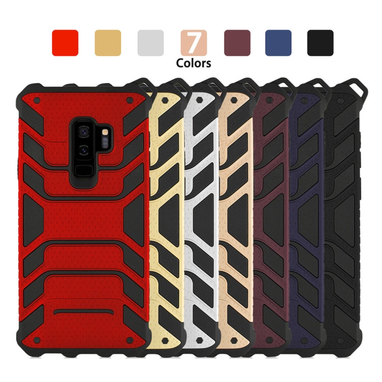 For Galaxy S9+ Shockproof Anti-slip TPU + PC Protective Back Case