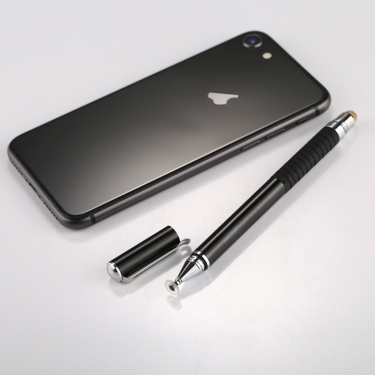 Universal 2 in 1 Multifunction Round Thin Tip Capacitive Touch Screen Stylus Pen, For iPhone, iPad, Samsung, and Other Capacitive Touch Screen Smartphones or Tablet PC