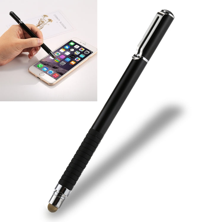 Universal 2 in 1 Multifunction Round Thin Tip Capacitive Touch Screen Stylus Pen, For iPhone, iPad, Samsung, and Other Capacitive Touch Screen Smartphones or Tablet PC
