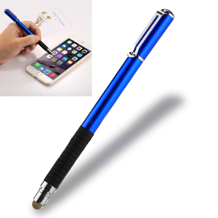 Universal 2 in 1 Multifunction Round Thin Tip Capacitive Touch Screen Stylus Pen, For iPhone, iPad, Samsung, and Other Capacitive Touch Screen Smartphones or Tablet PC