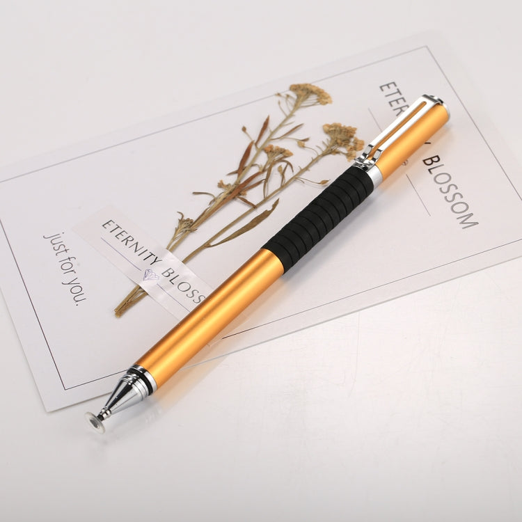 Universal 2 in 1 Multifunction Round Thin Tip Capacitive Touch Screen Stylus Pen, For iPhone, iPad, Samsung, and Other Capacitive Touch Screen Smartphones or Tablet PC