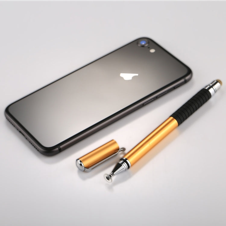 Universal 2 in 1 Multifunction Round Thin Tip Capacitive Touch Screen Stylus Pen, For iPhone, iPad, Samsung, and Other Capacitive Touch Screen Smartphones or Tablet PC