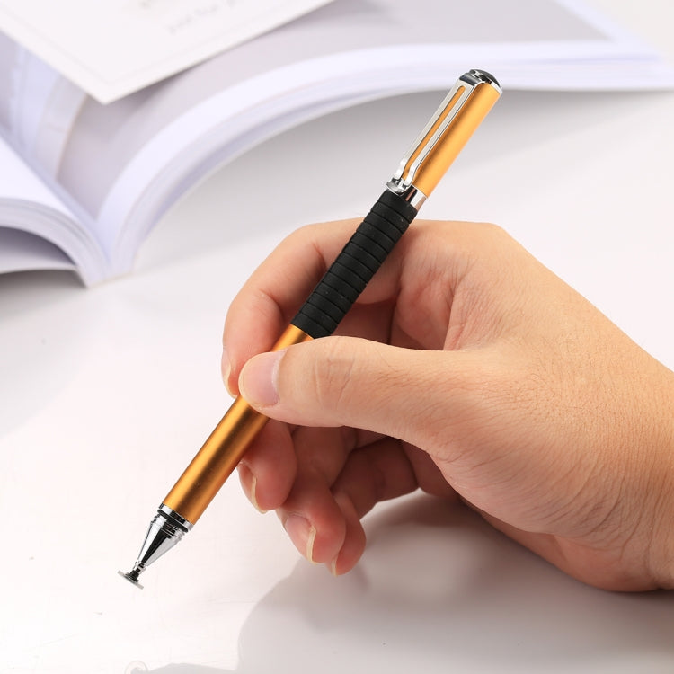 Universal 2 in 1 Multifunction Round Thin Tip Capacitive Touch Screen Stylus Pen, For iPhone, iPad, Samsung, and Other Capacitive Touch Screen Smartphones or Tablet PC