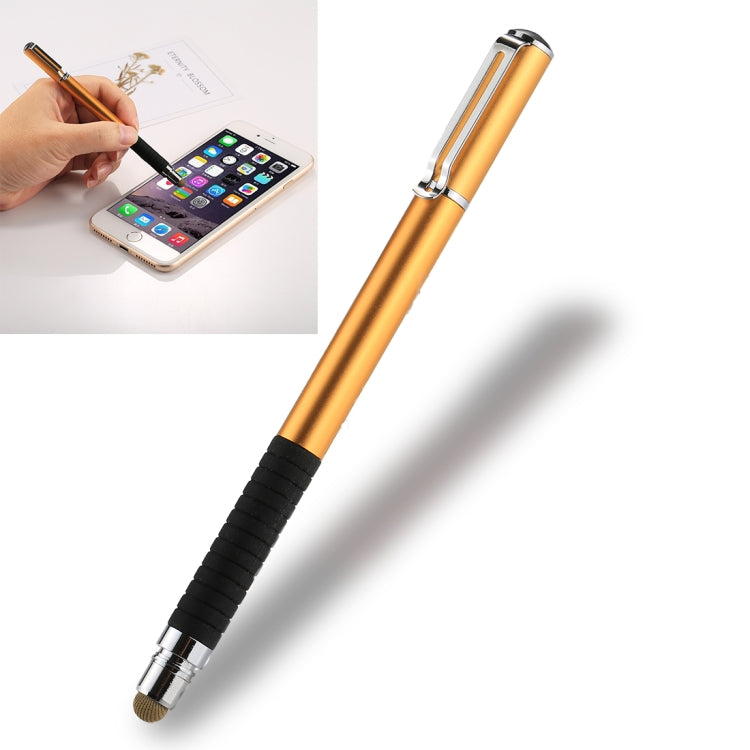 Universal 2 in 1 Multifunction Round Thin Tip Capacitive Touch Screen Stylus Pen, For iPhone, iPad, Samsung, and Other Capacitive Touch Screen Smartphones or Tablet PC