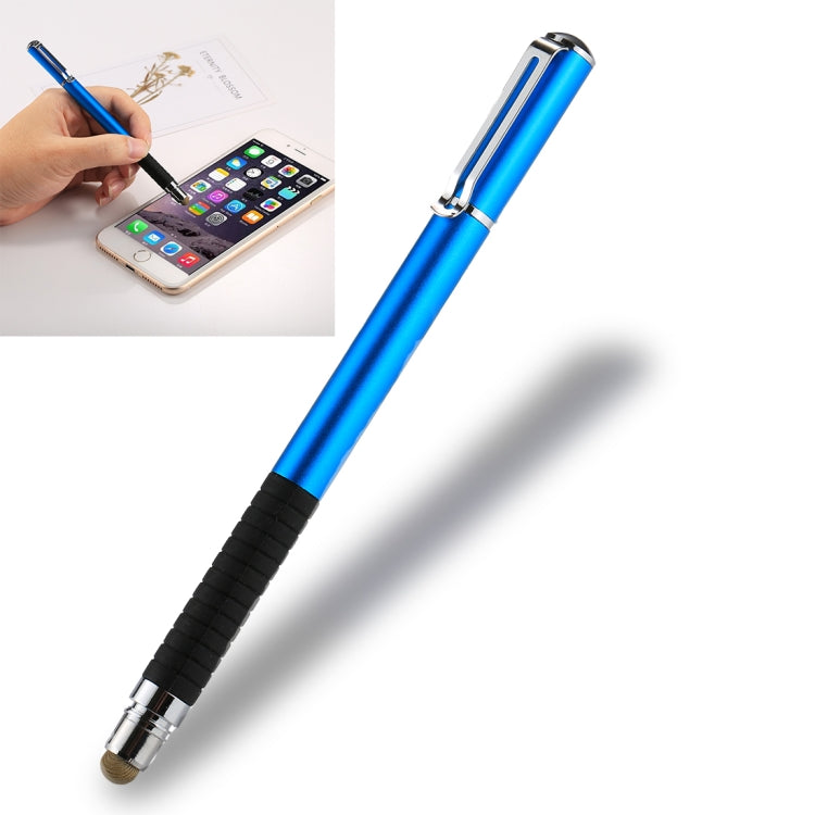 Universal 2 in 1 Multifunction Round Thin Tip Capacitive Touch Screen Stylus Pen, For iPhone, iPad, Samsung, and Other Capacitive Touch Screen Smartphones or Tablet PC