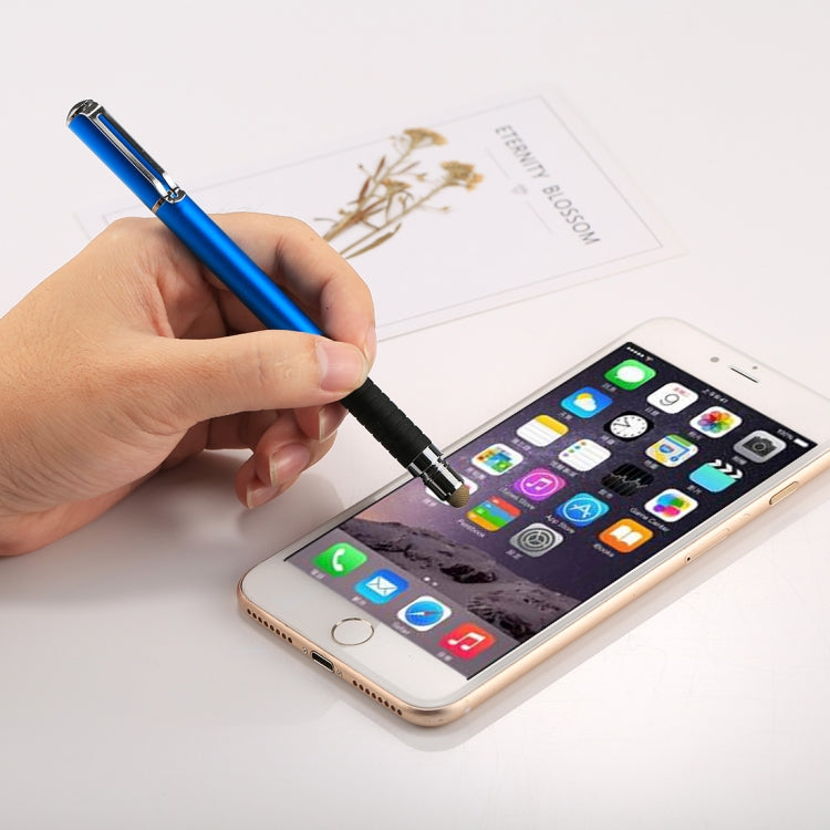 Universal 2 in 1 Multifunction Round Thin Tip Capacitive Touch Screen Stylus Pen, For iPhone, iPad, Samsung, and Other Capacitive Touch Screen Smartphones or Tablet PC