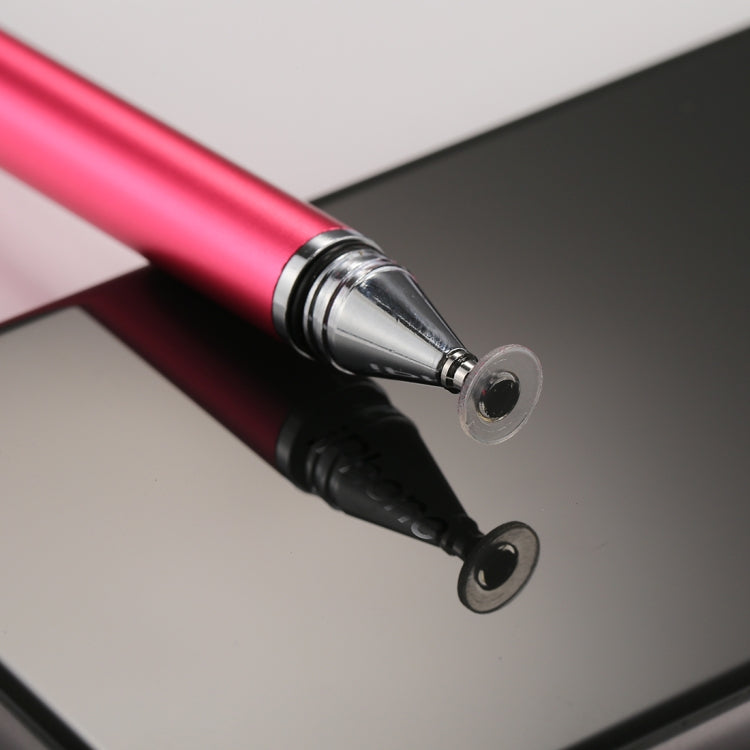 Universal 2 in 1 Multifunction Round Thin Tip Capacitive Touch Screen Stylus Pen, For iPhone, iPad, Samsung, and Other Capacitive Touch Screen Smartphones or Tablet PC