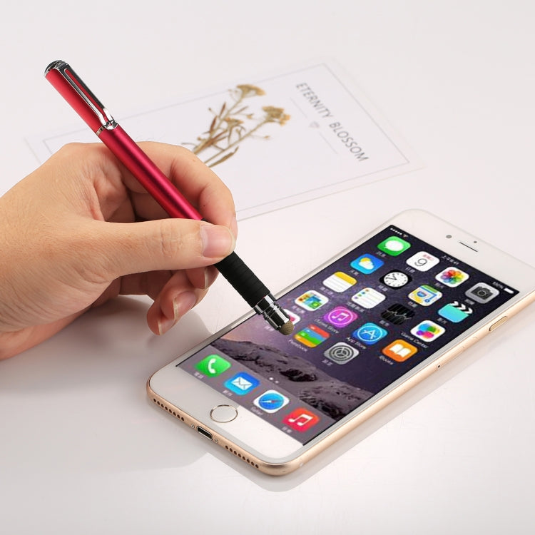 Universal 2 in 1 Multifunction Round Thin Tip Capacitive Touch Screen Stylus Pen, For iPhone, iPad, Samsung, and Other Capacitive Touch Screen Smartphones or Tablet PC