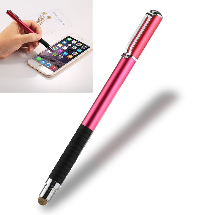 Universal 2 in 1 Multifunction Round Thin Tip Capacitive Touch Screen Stylus Pen, For iPhone, iPad, Samsung, and Other Capacitive Touch Screen Smartphones or Tablet PC