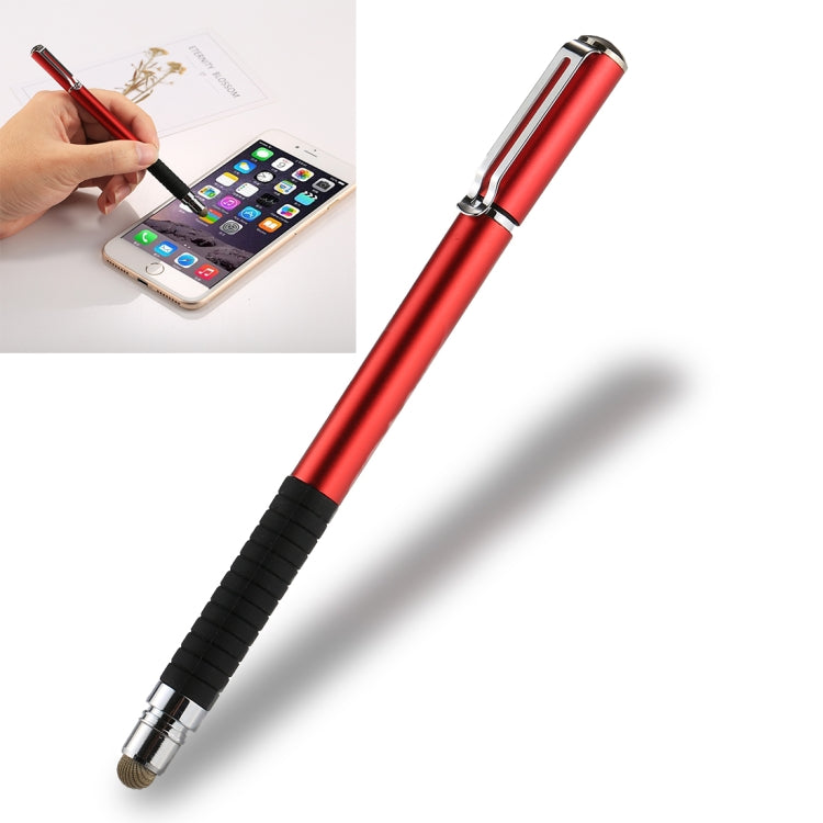 Universal 2 in 1 Multifunction Round Thin Tip Capacitive Touch Screen Stylus Pen, For iPhone, iPad, Samsung, and Other Capacitive Touch Screen Smartphones or Tablet PC