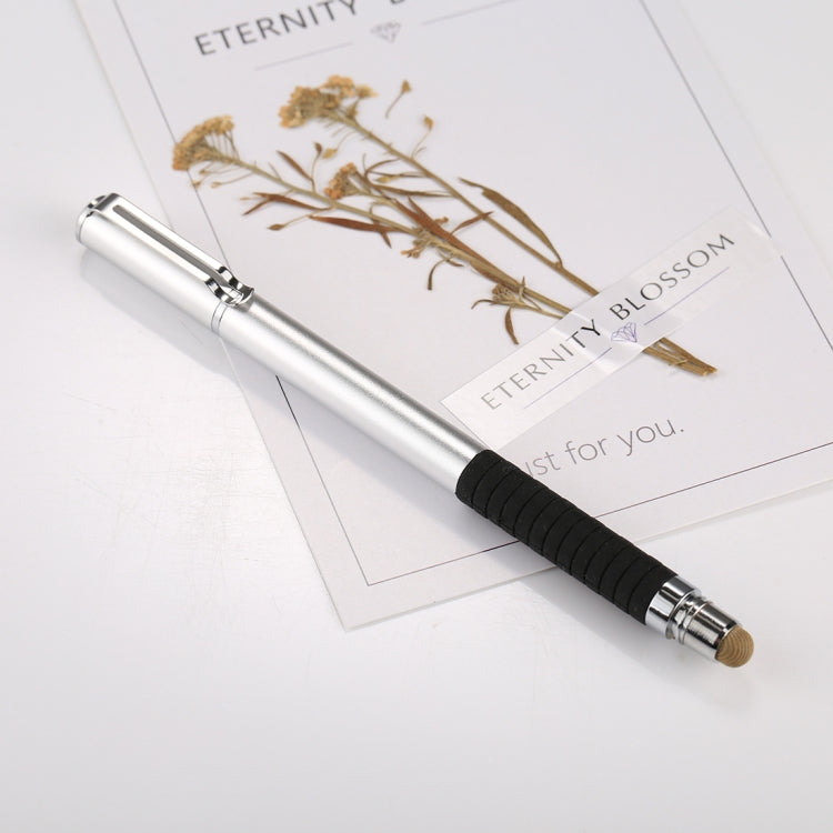 Universal 2 in 1 Multifunction Round Thin Tip Capacitive Touch Screen Stylus Pen, For iPhone, iPad, Samsung, and Other Capacitive Touch Screen Smartphones or Tablet PC