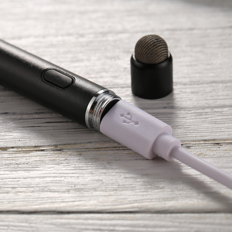 Universal Rechargeable Double Heads Capacitive Touch Screen Stylus Pen with 2.3mm Superfine Metal Nib, For iPhone, iPad, Samsung, and Other Capacitive Touch Screen Smartphones or Tablet PC