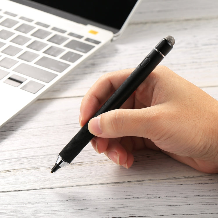 Universal Rechargeable Double Heads Capacitive Touch Screen Stylus Pen with 2.3mm Superfine Metal Nib, For iPhone, iPad, Samsung, and Other Capacitive Touch Screen Smartphones or Tablet PC