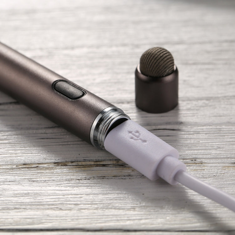 Universal Rechargeable Double Heads Capacitive Touch Screen Stylus Pen with 2.3mm Superfine Metal Nib, For iPhone, iPad, Samsung, and Other Capacitive Touch Screen Smartphones or Tablet PC