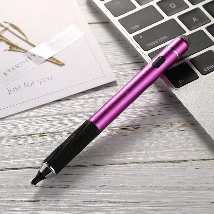 Universal Rechargeable Double Heads Capacitive Touch Screen Stylus Pen with 2.3mm Superfine Metal Nib, For iPhone, iPad, Samsung, and Other Capacitive Touch Screen Smartphones or Tablet PC