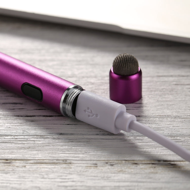 Universal Rechargeable Double Heads Capacitive Touch Screen Stylus Pen with 2.3mm Superfine Metal Nib, For iPhone, iPad, Samsung, and Other Capacitive Touch Screen Smartphones or Tablet PC
