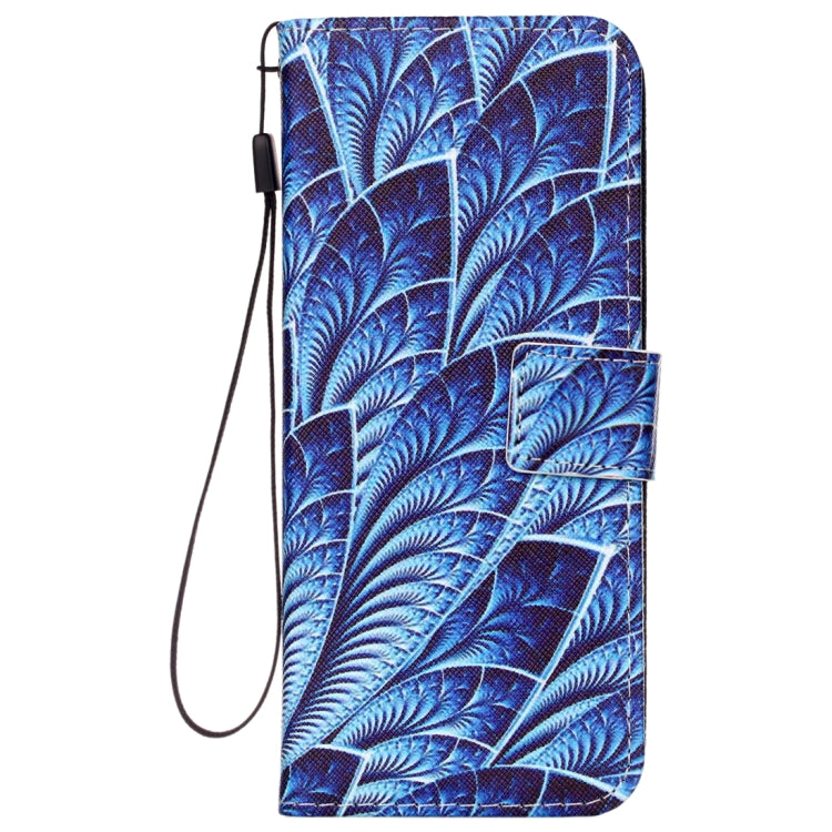 For Galaxy S9+ Blue Dazzle Pattern Horizontal Flip Leather Case with Holder & Card Slots & Wallet & Lanyard