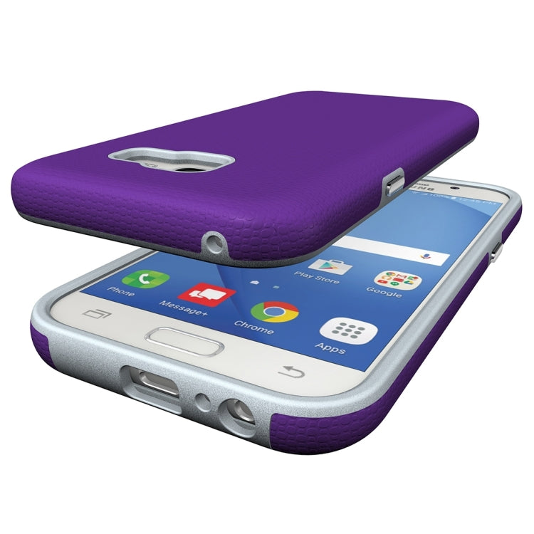 For Galaxy A5 (2017) / A520 Ball Texture Anti-slip PC + TPU Protective Back Cover Case