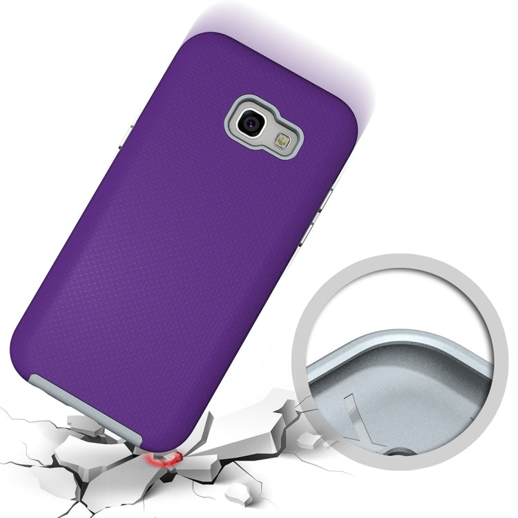 For Galaxy A5 (2017) / A520 Ball Texture Anti-slip PC + TPU Protective Back Cover Case