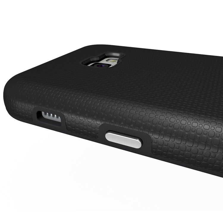 For Galaxy A7 (2017) / A720 Ball Texture Anti-slip PC + TPU Protective Back Cover Case