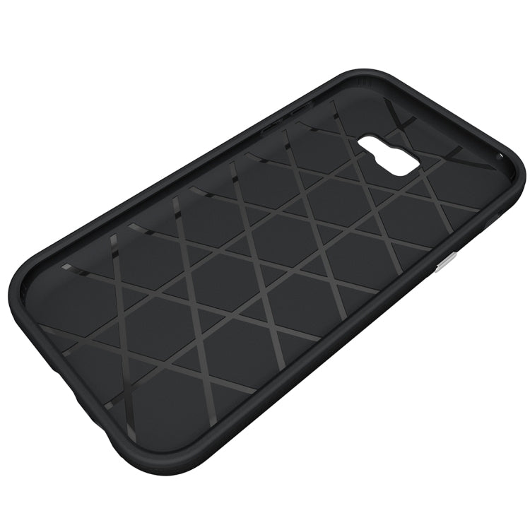 For Galaxy A7 (2017) / A720 Ball Texture Anti-slip PC + TPU Protective Back Cover Case