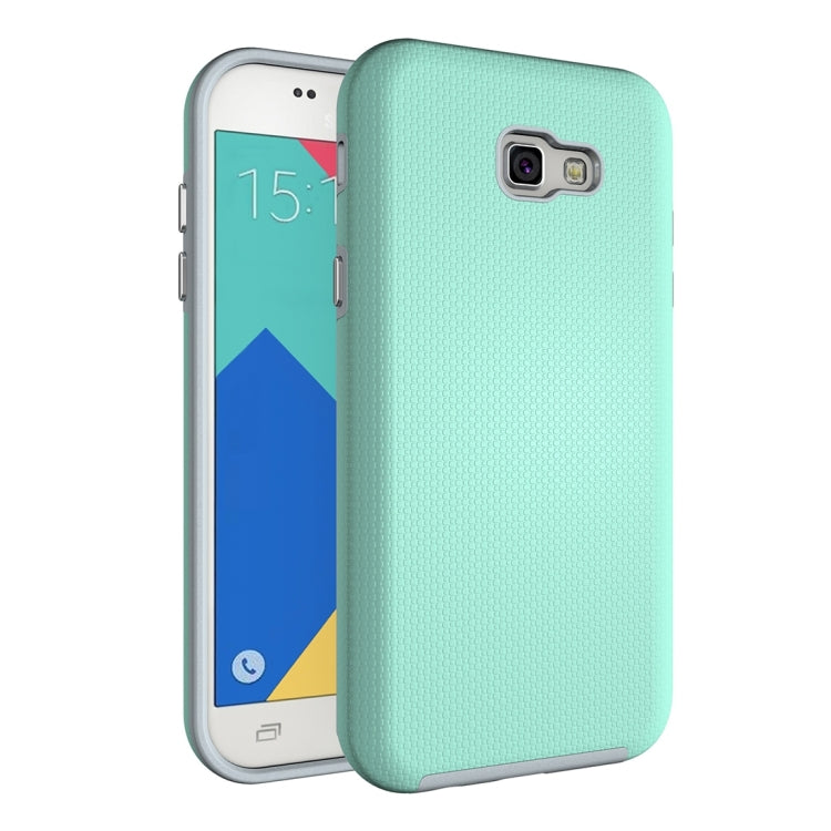 For Galaxy A7 (2017) / A720 Ball Texture Anti-slip PC + TPU Protective Back Cover Case