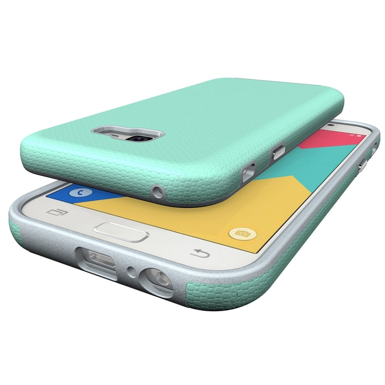 For Galaxy A7 (2017) / A720 Ball Texture Anti-slip PC + TPU Protective Back Cover Case