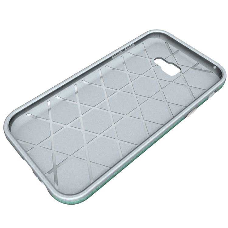 For Galaxy A7 (2017) / A720 Ball Texture Anti-slip PC + TPU Protective Back Cover Case