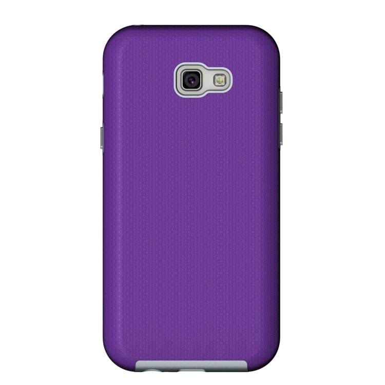 For Galaxy A7 (2017) / A720 Ball Texture Anti-slip PC + TPU Protective Back Cover Case