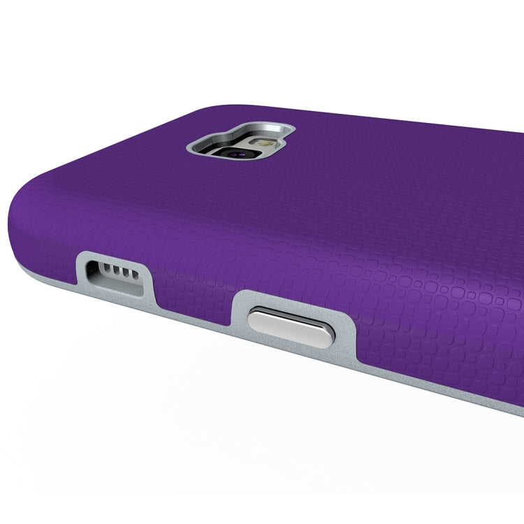 For Galaxy A7 (2017) / A720 Ball Texture Anti-slip PC + TPU Protective Back Cover Case