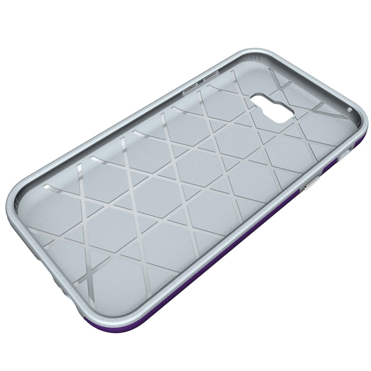 For Galaxy A7 (2017) / A720 Ball Texture Anti-slip PC + TPU Protective Back Cover Case