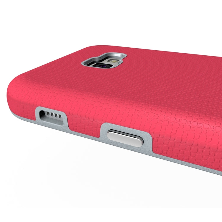 For Galaxy A7 (2017) / A720 Ball Texture Anti-slip PC + TPU Protective Back Cover Case