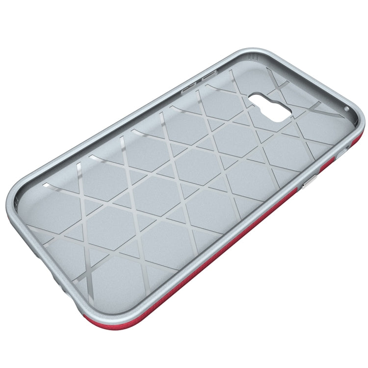 For Galaxy A7 (2017) / A720 Ball Texture Anti-slip PC + TPU Protective Back Cover Case