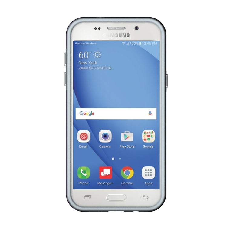 For Galaxy J3 (2017)(US Version) Ball Texture Anti-slip PC + TPU Protective Back Cover Case