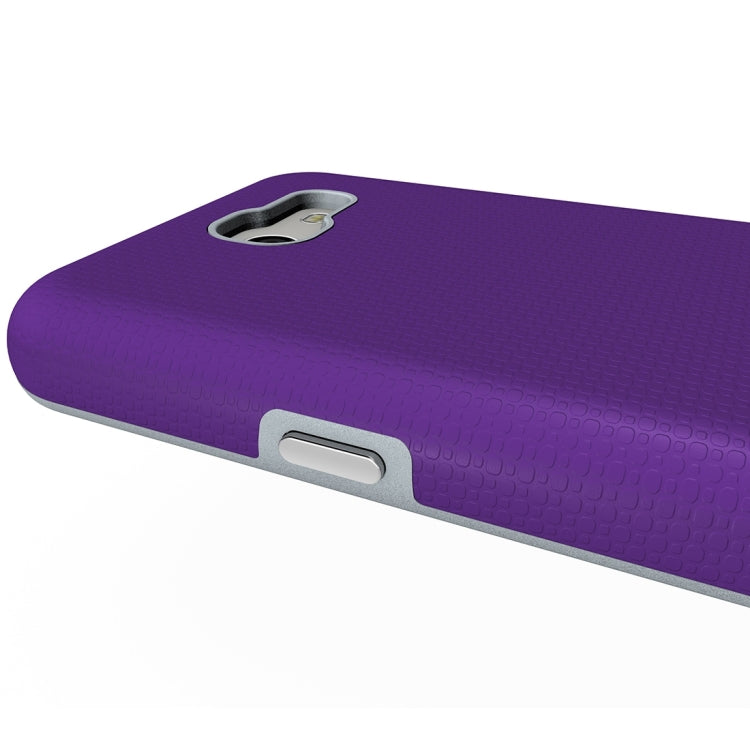 For Galaxy J3 (2017)(US Version) Ball Texture Anti-slip PC + TPU Protective Back Cover Case
