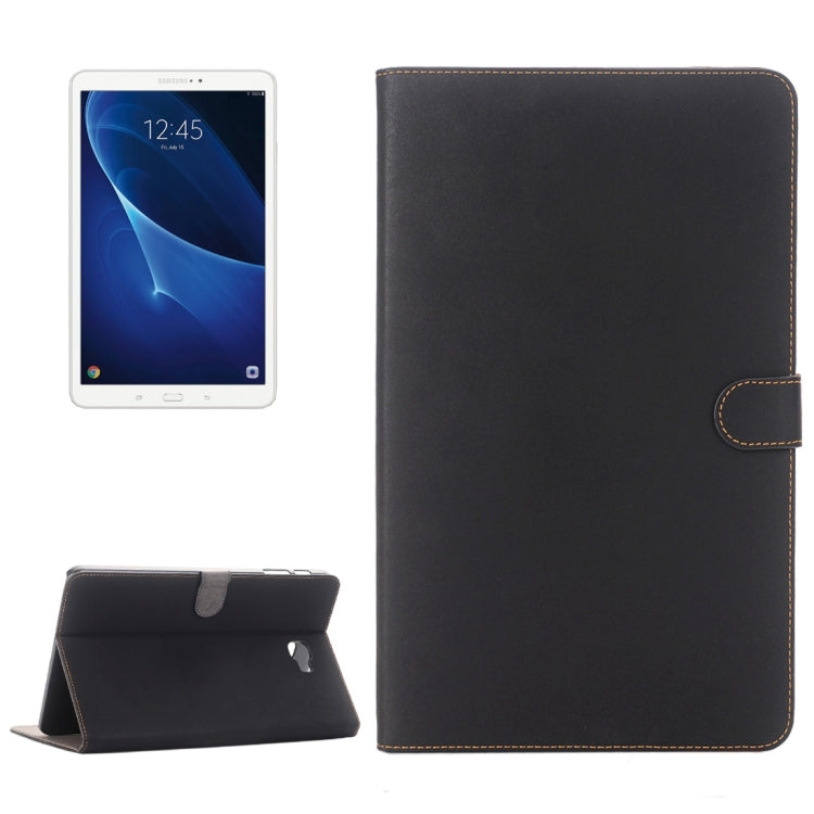 For Galaxy Tab A 10.1 / T580 Archaize Texture Magnetic Horizontal Flip Leather Case with Holder