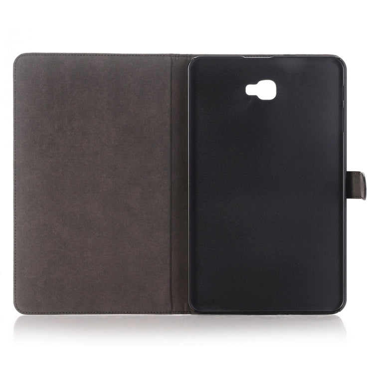 For Galaxy Tab A 10.1 / T580 Archaize Texture Magnetic Horizontal Flip Leather Case with Holder