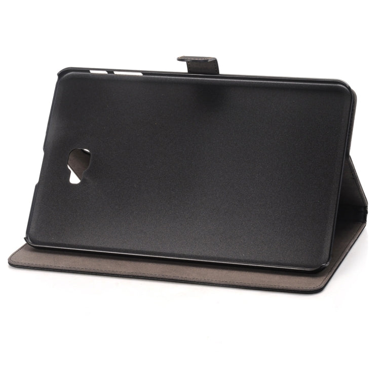 For Galaxy Tab A 10.1 / T580 Archaize Texture Magnetic Horizontal Flip Leather Case with Holder