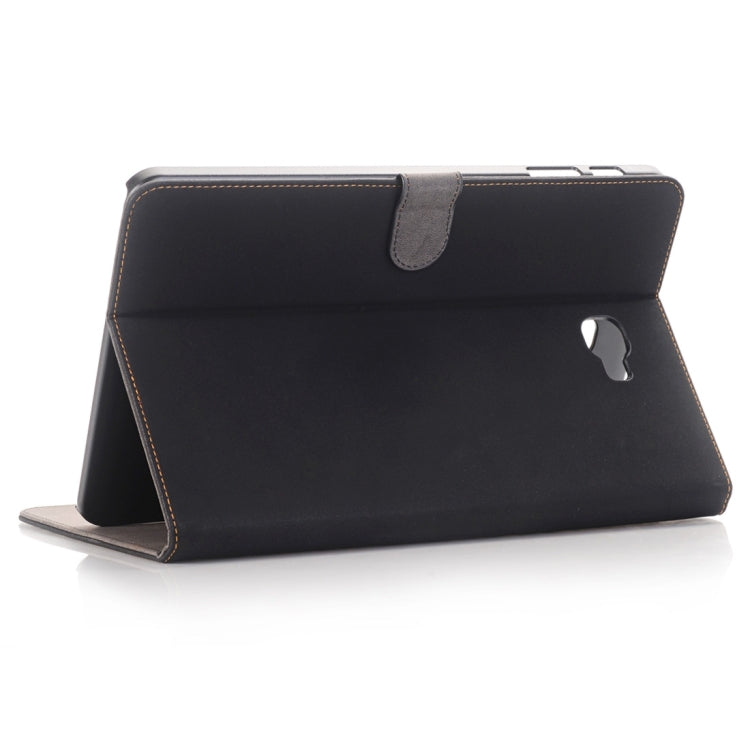 For Galaxy Tab A 10.1 / T580 Archaize Texture Magnetic Horizontal Flip Leather Case with Holder