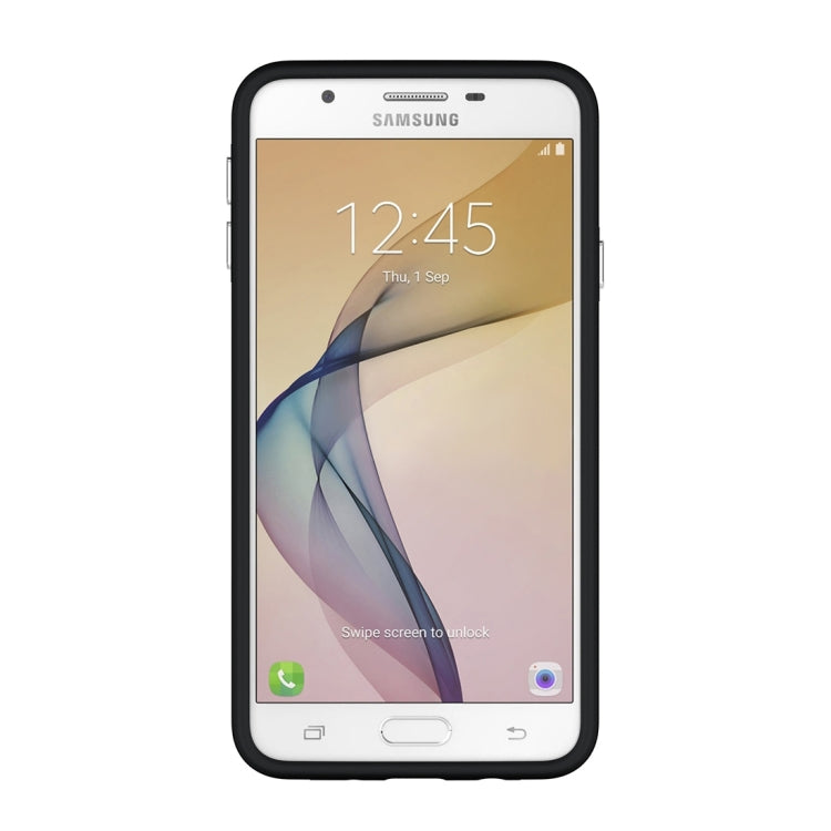 For Galaxy J7 Prime Ball Texture Anti-slip PC + TPU Protective Back Cover Case