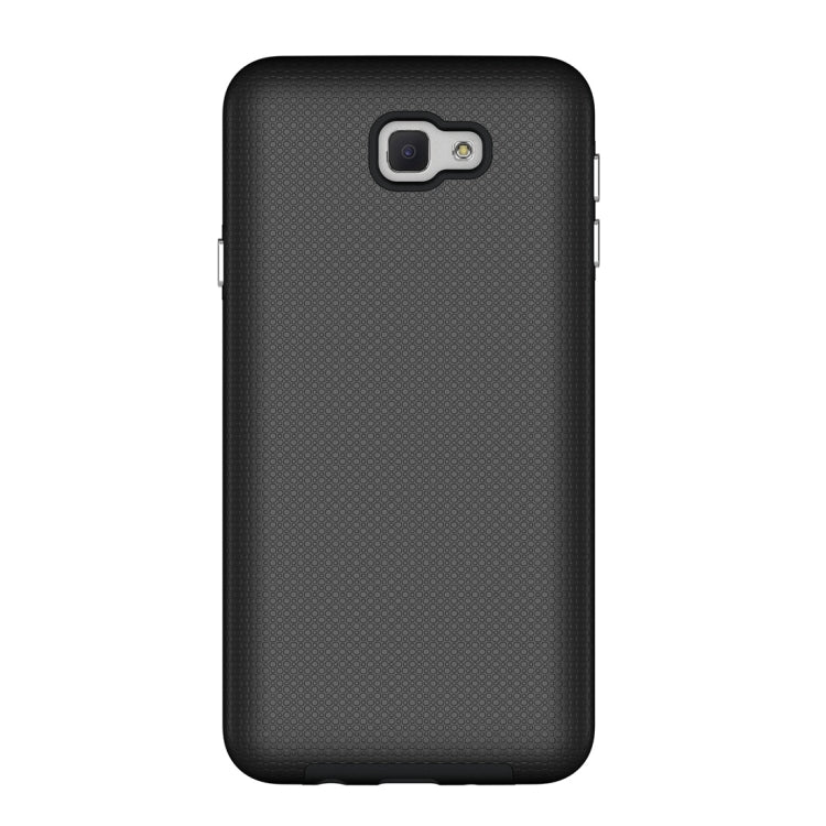 For Galaxy J7 Prime Ball Texture Anti-slip PC + TPU Protective Back Cover Case