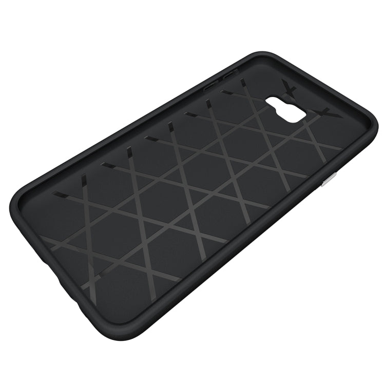 For Galaxy J7 Prime Ball Texture Anti-slip PC + TPU Protective Back Cover Case