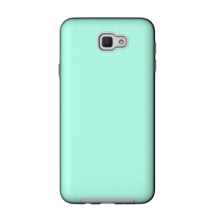 For Galaxy J7 Prime Ball Texture Anti-slip PC + TPU Protective Back Cover Case