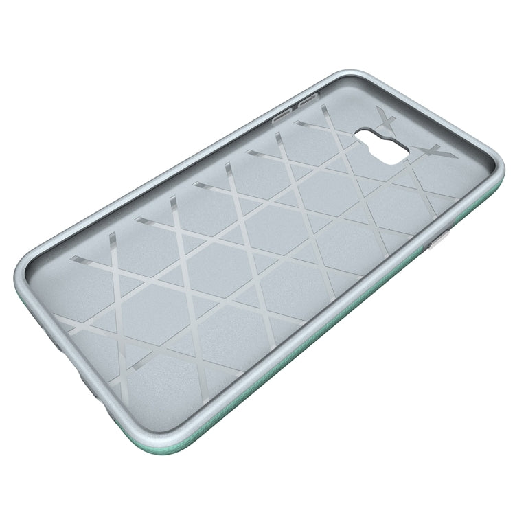 For Galaxy J7 Prime Ball Texture Anti-slip PC + TPU Protective Back Cover Case